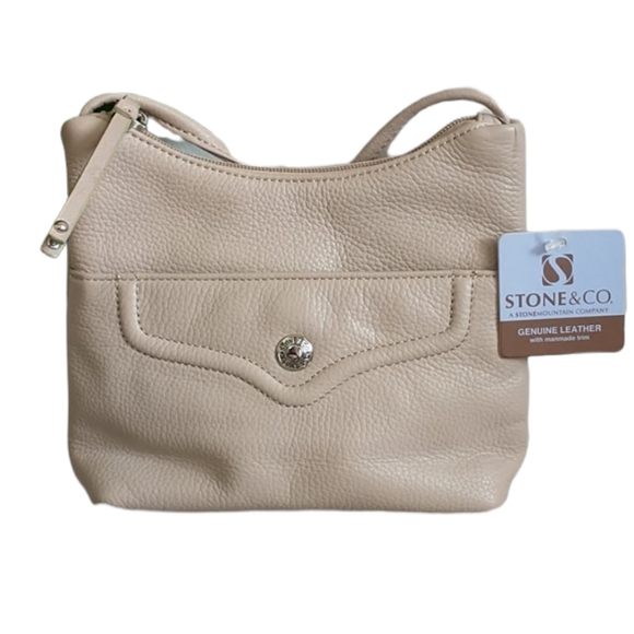 NWT STONE&CO LEATHER MINI BAG - Picture 1 of 11